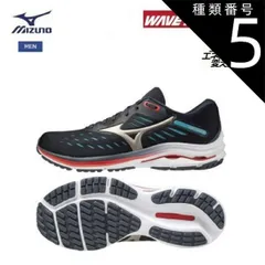 種類5：ブルー×ゴールド×オレンジ/26.5cm 【日本全国送料無料！】MIZUNO(ミズノ) WAVE RIDER 24 (ウエーブライダー24) メンズ ランニングシューズ [J1GC200342]