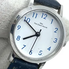 不動　THE CLOCK HOUSE　ザクロックハウス LNC1001　ソーラー腕時計　レディース　白文字盤のサムネイル