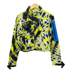NIKE OFFWHITE タイダイ ナイロン フーデッド ジャケット - メルカリ