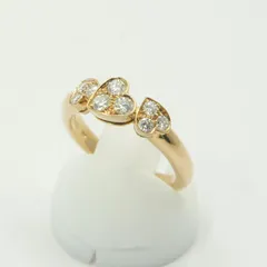 ピキョッティ（PICCHIOTTI）K18PGダイヤモンドハートリング　リングサイズ10号　0.36ct　レディース（中古）のサムネイル