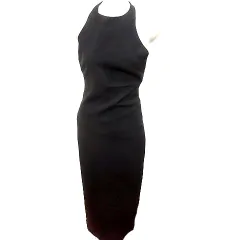 ザラ ZARA キャミソールワンピース タイト ロング XS 黒 ブラック /RT
