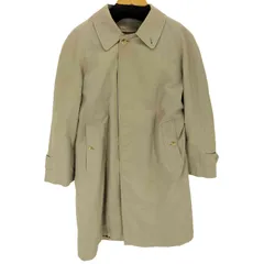 バーバリーズ BURBERRYS 90s ノバチェックライナー付き 比翼ステンカラーコート メンズ 表記無 