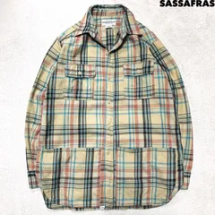 2026年最新】SASSAFRAS メンズ ネルシャツの人気アイテム - メルカリ