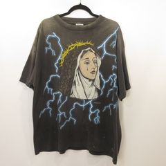 90s USA製 Archaic Smile プリントTシャツ 聖母マリア - メルカリ