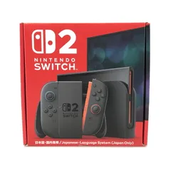 【中古美品】 【未使用】Nintendo Switch 2(日本語・国内専用) BEE-S-KB6CA(JPN)  【035-260427-SY-01-iwa】