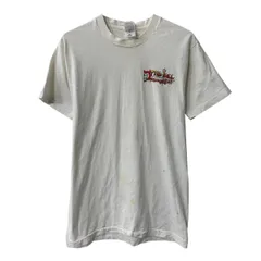 90s USA製 FRUIT OF THE LOOM 半袖 プリントTシャツ M ホワイト フルーツオブザルーム 90年代 TheHELL バックプリント 海賊 夏物 a804-6481のサムネイル