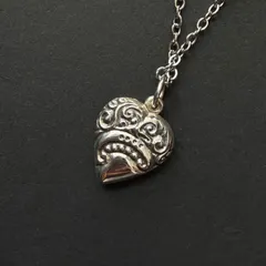 40sスウィートハートジュエリーハート 40s スウィートハートジュエリー ネックレス シルバー ギフトに key 鍵