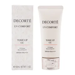 COSME DECORTE コスメデコルテ UV コンフォートトーンアップCC [01 light beige] 30mL 日焼け止め用乳液 化粧下地 [ネコポス]