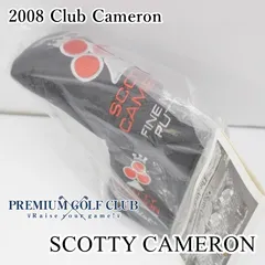 【未使用】 パターカバー スコッティキャメロン　クラブキャメロン　2008 Club Cameron//0[0034]