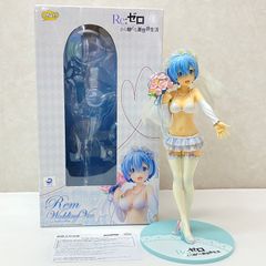 Re:제로부터 시작하는 이세계 생활 렘 웨딩 Ver. 1/7 스케일 도장이 끝난 완성품 피규어 중고품 smbfig096183