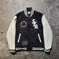 WIND AND SEA 3周年記念 Varsity Jacket L ウィンダンシー バーシティジャケット スタジャン WDS-BYT-RS-02のサムネイル