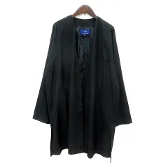 アーバンリサーチ URBAN RESEARCH ITEMS ノーカラーコート 総裏地 38 M 黒 ブラック /MN