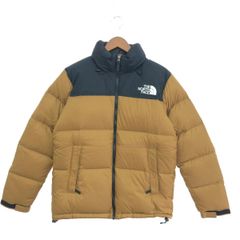 THE NORTH FACE ヌプシ ダウンジャケット ブラウン - メルカリ