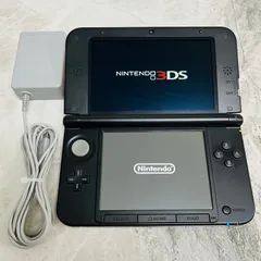 【完動品】NINTENDO 3DS LL 　レッド×ブラック