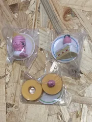 おぱんちゅうさぎ Yummy!スイーツマスコット　　全3種3個まとめ売り   リーフレット３枚付き