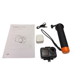DJI Osmo Action アクションカメラ 付属品完備 オスモアクション ディージェイアイ 【AL25】AL017721-01