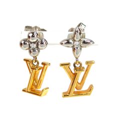 LOUIS VUITTON ピアス・パンダント LV アイコニック フラワー - メルカリ