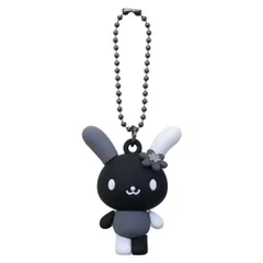 【メール便】ウサハナ キーホルダー PVCマスコット モノクロシリーズ サンリオ プレゼント キャラクター グッズ 