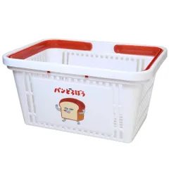 パンどろぼう 卓上収納 キャラバスケット ホワイト  小物入れ 絵本キャラクター グッズ 