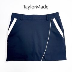 LL【TaylorMade】美品 ゴルフ スカート 紺白 パンツ付 ロゴ 希少 TaylorMade ゴルフスカート ネイビー ホワイト - メルカリ