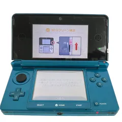 Nintendo 3DS CTR-001 ブルー ゲーム機 家電 中古 訳あり Y11180474