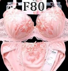 ☆B03[F100&5L]Eleganteブラ ショーツ セット ブルーラベンダー光沢