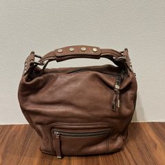 TOD'S トッズ レザー ハンドバッグ オレンジ - メルカリ
