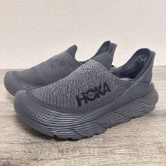 極美品✨ HOKA ホカ リストア TC スリッポン 黒 27cm リカバリー 
