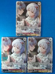 ヴァイスシュヴァルツ Tender memories ver.YH 萩原雪歩 BNP 3枚セット