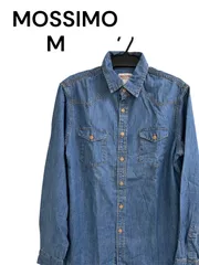 MOSSIMO 長袖 デニム シャツ M       978のサムネイル