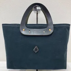 2472　CLEDRAN　クレドラン　トートバッグ　ハンドバッグ　キャンバス　レザー　レディース　シンプル　きれいめのサムネイル