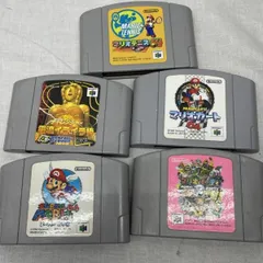 【中古】TVｿﾌﾄS）N64ソフト 10本まとめ売り 動作確認済み[91][240091409061]