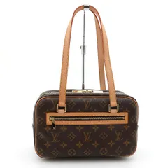 【 良品 】LOUIS VUITTON ルイ・ヴィトン モノグラム シテ MM M51182 ブラウン PVC フランス製 ブランドバッグのサムネイル