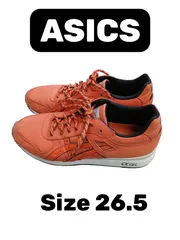 ASICS アシックス GT-II TQ647N スニーカー 26.5cm オレンジ αGEL クッション メンズ ランニングシューズ カジュアルシューズ