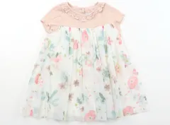 【プチバトー/PETITBATEAU】ワンピース 80サイズ 女の子【子供服・ベビー服】（2112982）