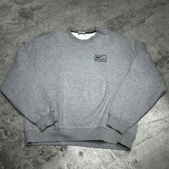 ドジャース山本由伸着用】ナイキ STUSSY スウェット 刺繍 2XL グレー 