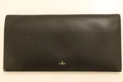 【中古】 Vivienne Westwood メンズ長財布 -- 長財布Vivienne Westwood--黒 ブラック