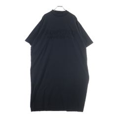 BALENCIAGA バレンシアガ オールオーバーロゴ 総柄プリント コットンニット トップス ブラック レディース 695458 BALENCIAGA (バレンシアガ) オールオーバーロゴ 総柄プリント コットン