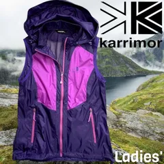 Karrimor カリマー 撥水 背面メッシュ フード付 ジップアップ フーデッド ベスト ジャケット マウンテンパーカー トレッキング 登山 キャンプ アウトドア スポーツ レディース 1KAVSM5502VI▲010▼00810k20