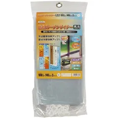 【新品】 明和グラビア 断熱カーテンライナー クリア 採光クリアタイプN 幅100cm×丈140cm 2枚入 Sカン14個入＜メール便＞のサムネイル