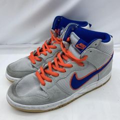 Nike SB Dunk High グレー パープル オレンジ - メルカリ
