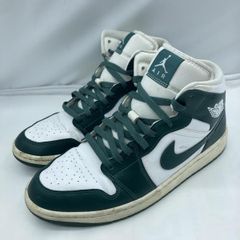 Nike Air Jordan 1 Mid グレー/グリーン28 - メルカリ