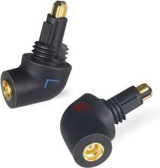 OKCSC EXK-MMCX 変換コネクター コネクターキット Sony用 EXシリーズコネクタ オス MMCXコネクタ メス MDR-EX1000 EX600 EX800 2個セット (ブラック,  Sony用 EXシリーズコネクタ（オス） t)