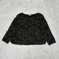 美品　jocomomolaホコモモラ　花柄　シャツ　長袖のサムネイル
