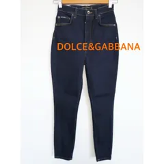 DOLCE&GABBANA　ドルチェアンドガッバーナ　デニムパンツ　イタリア製　38    濃紺　カジュアル　送料込み   6466377のサムネイル