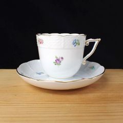 リヤドロ フィギュリン きれいな花ばかり 少女 花かご 陶器 人形 女性
