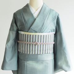 米沢琉球紬単衣の着物〈裄丈長め〉 - メルカリ