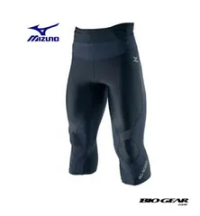 【ゆうパケットで送料無料！代金引換不可】MIZUNO ミズノ BG8000 バイオギアタイツ(セミロング) ブラック×ブラック[A60BP27790] ※配達日時指定不可商品です。
