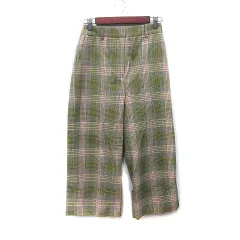 デミルクス ビームス Demi-Luxe BEAMS ワイドパンツ 総柄 34 XS マルチカラー /YI