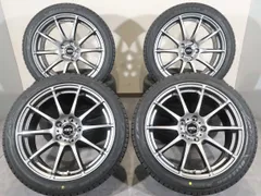 インプレッサ WRX STI S4 等 4本 社外 18インチ 8J+45 114.3 スタッドレス 未使用 BRIDGESTONE BLIZZAK VRX3 2025年 245/40R18 GVB VAB VBHのサムネイル
